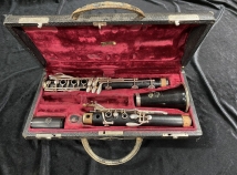 Early 20s Vintage H Selmer Paris Full Boehm Clarinet in Bb - Serial # 3271